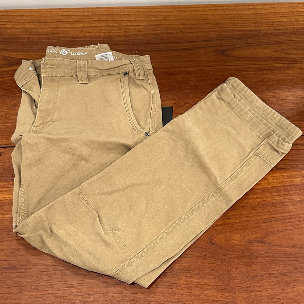 Eddie Bauer Men's Khaki Chinos